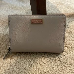 Kate Spade New York bifold gray wallet